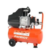 Поршневой масляный компрессор PATRIOT, EURO 24-240, 240 л/мин, 8 бар
