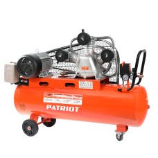 Поршневой ременной компрессор PATRIOT, PTR 100-670, 670 л/мин, 10 бар