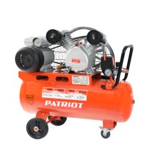Поршневой ременной компрессор PATRIOT, PTR 50-450A, 450 л/мин, 10 бар